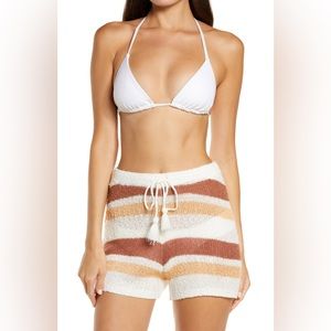 NWT L*Space Oasis Stripe Knit Shorts Revolve